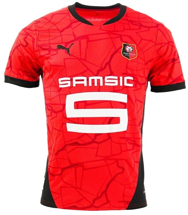 Camisa I Rennes 2024 2025 Puma oficial